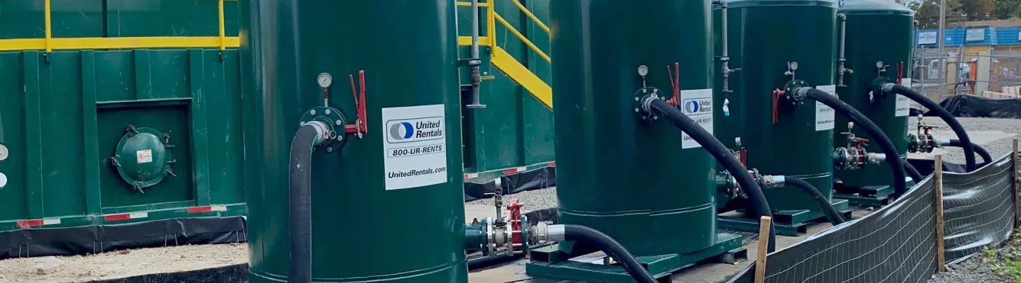 Green filtration tanks