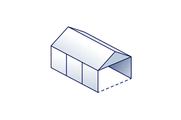 Elevate Card Temporary Ind Tents