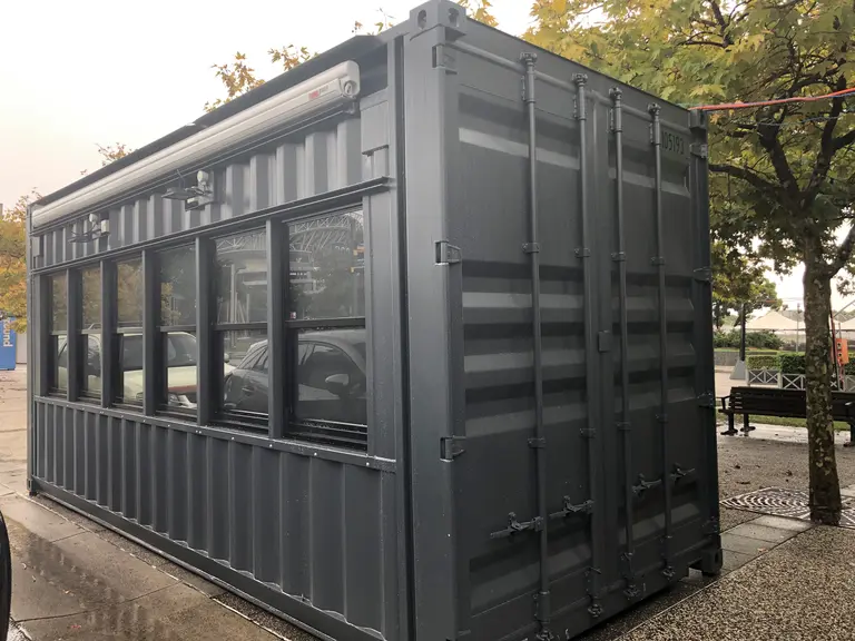 Custom Designed Ticket Booth