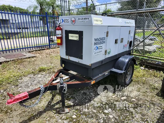 2019 Wacker Neuson G25 T4F Diesel Generator