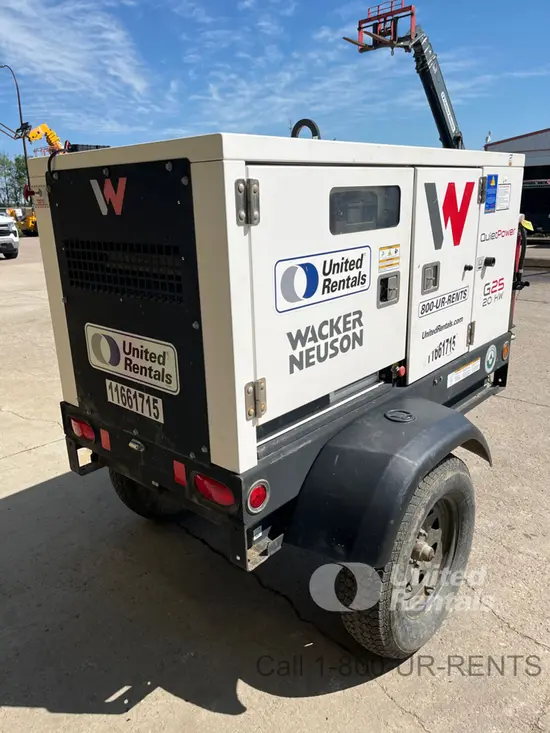 2023 Wacker Neuson G25 T4F Diesel Generator
