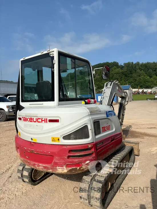 2021 Takeuchi TB240C Mini Excavator