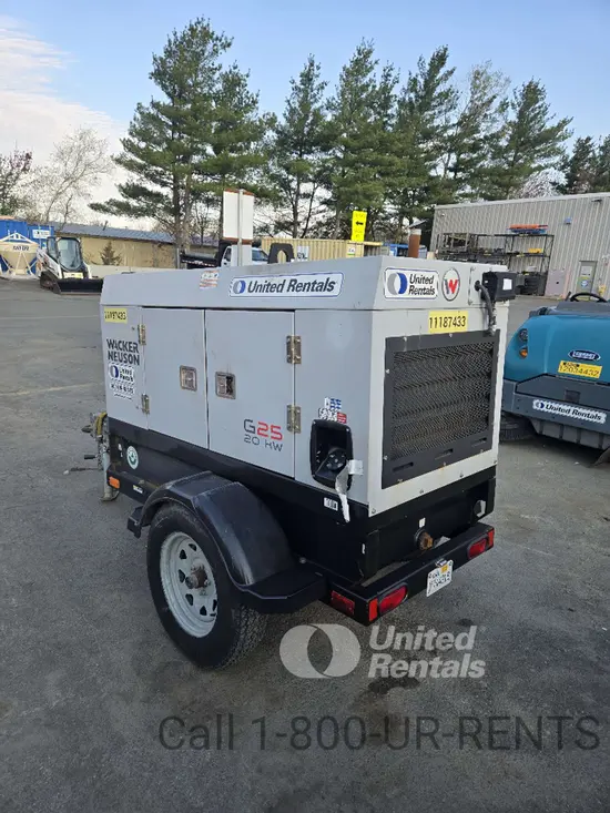 2021 Wacker Neuson G25 T4F Diesel Generator
