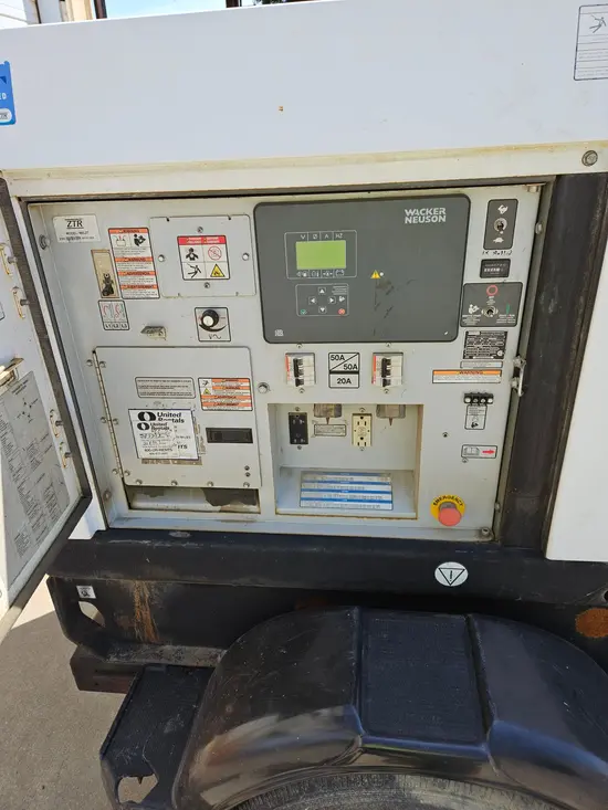 2017 Wacker Neuson G25 T4F Diesel Generator