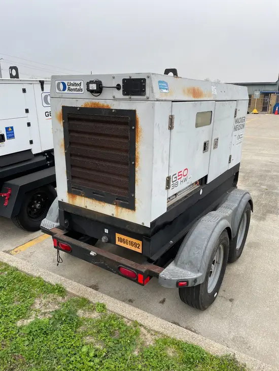 2017 Wacker Neuson G50 T4F Diesel Generator