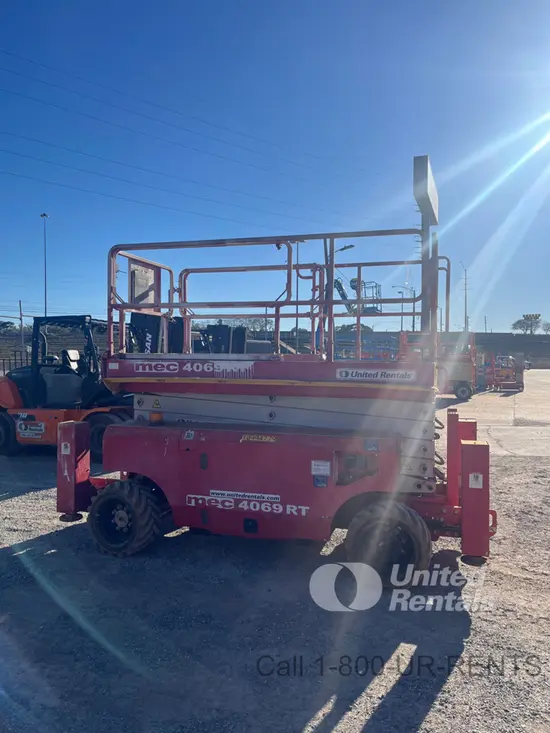 2019 MEC 4069RT Rough Terrain Scissor Lift