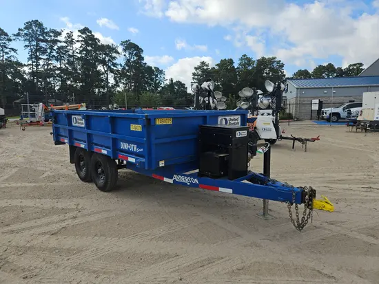 2021 Anderson Trailers D7126T Dump Trailer