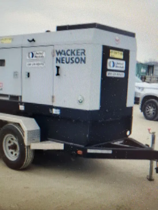 2016 Wacker Neuson G 120 Diesel Generator