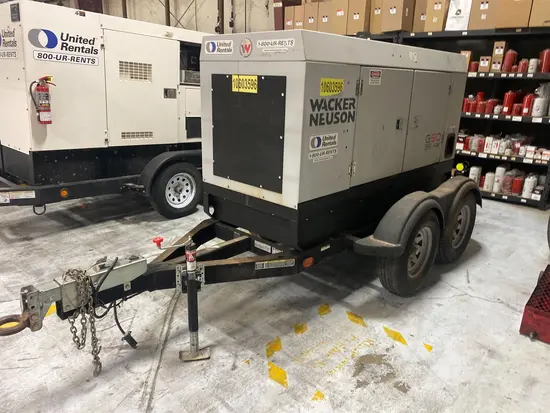 2017 Wacker Neuson G50 T4F Diesel Generator
