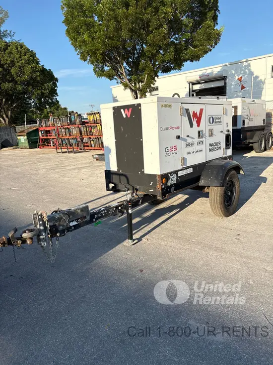 2022 Wacker Neuson G25 T4F Diesel Generator