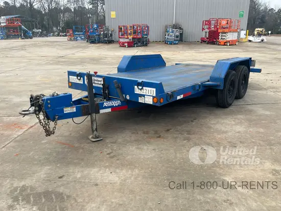 2021 Anderson Trailers TI7165TC Trailer