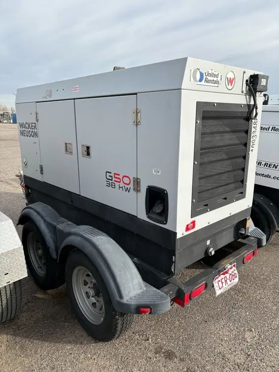 2019 Wacker Neuson G50 T4F Diesel Generator