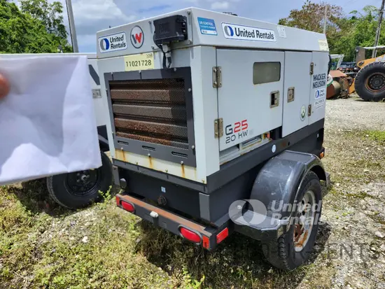 2019 Wacker Neuson G25 T4F Diesel Generator
