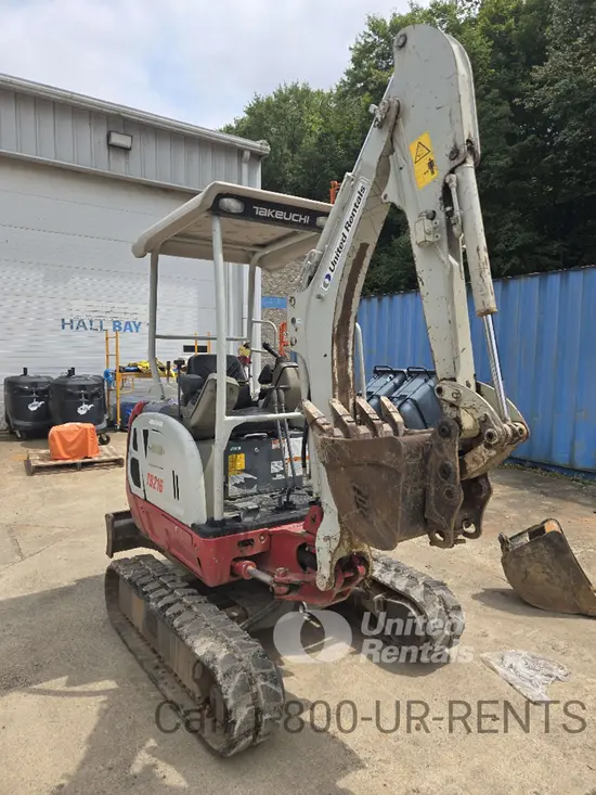 2021 Takeuchi TB216 Mini Excavator