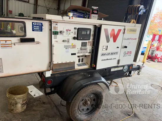2022 Wacker Neuson G25 T4F Diesel Generator