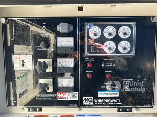 2022 Multiquip DCA25SSIU4F Diesel Generator
