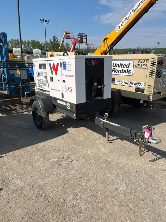 2022 Wacker Neuson G25 T4F Diesel Generator