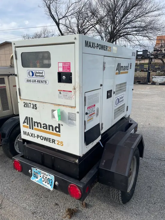 2018 Allmand MP25 Diesel Generator