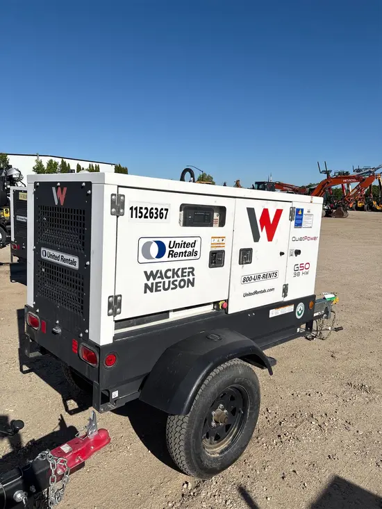2022 Wacker Neuson G50 T4F Diesel Generator