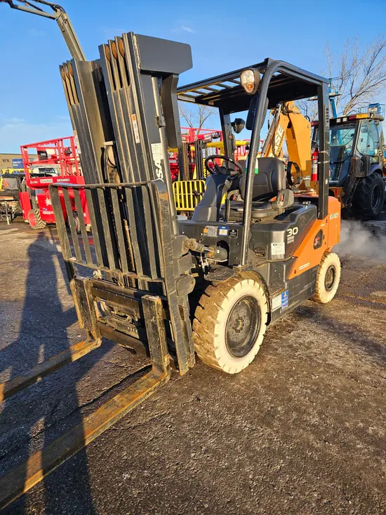 2019 Doosan G30P-7DF Warehouse Forklift