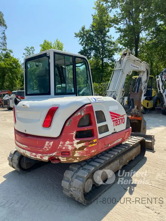2021 Takeuchi TB370CR Mini Excavator