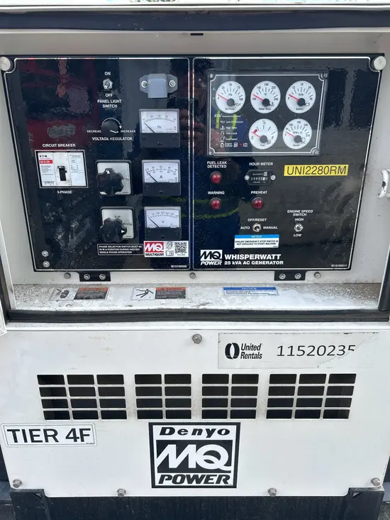2022 Multiquip DCA25SSIU4F Diesel Generator