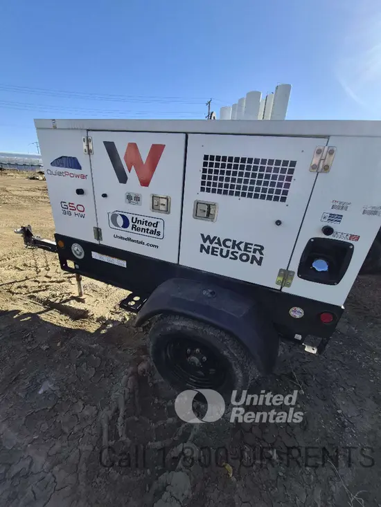 2023 Wacker Neuson G50 T4F Diesel Generator