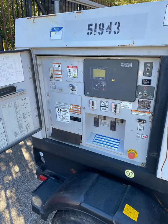 2017 Wacker Neuson G 25 Diesel Generator