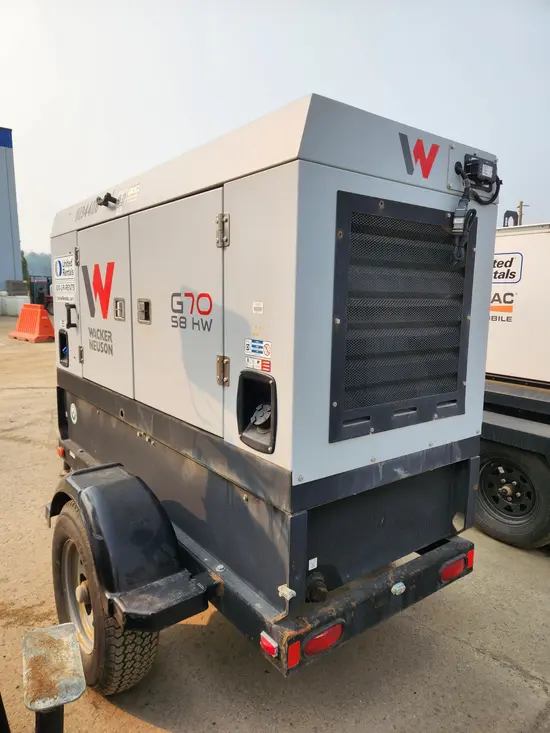 2021 Wacker Neuson G70 T4F Diesel Generator