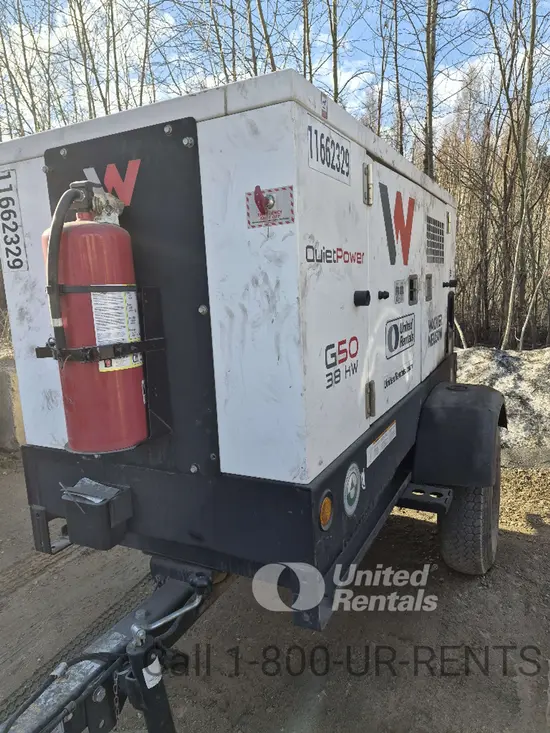 2023 Wacker Neuson G50 T4F 600V Diesel Generator