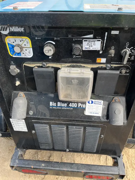 2020 Miller Welders BIG BLUE 400PRO Welder