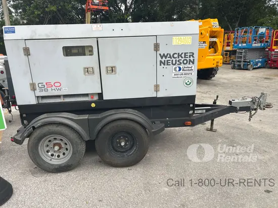 2021 Wacker Neuson G50 T4F Diesel Generator