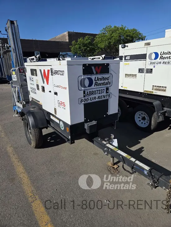 2022 Wacker Neuson G 25 Diesel Generator