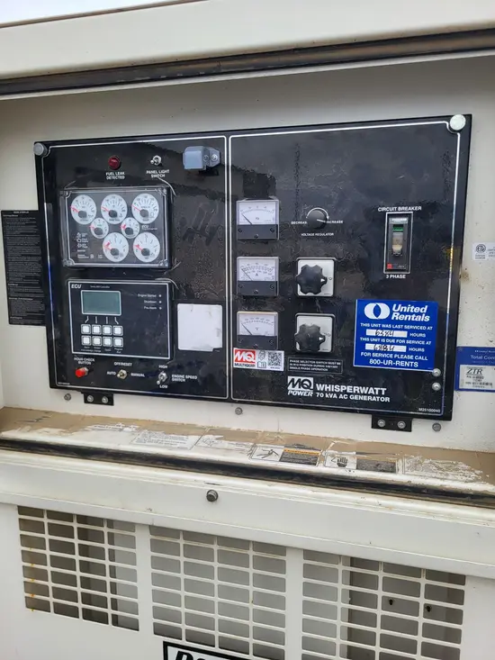 2022 Multiquip DCA70SSIU4F Diesel Generator
