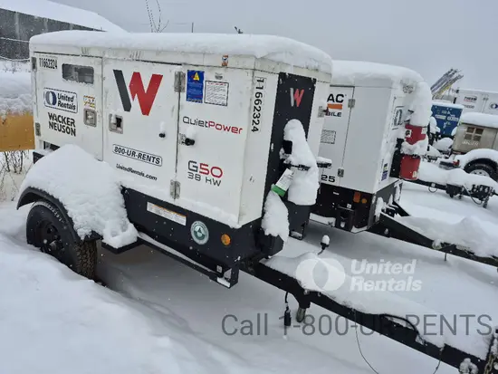 2023 Wacker Neuson G50 T4F 600V Diesel Generator