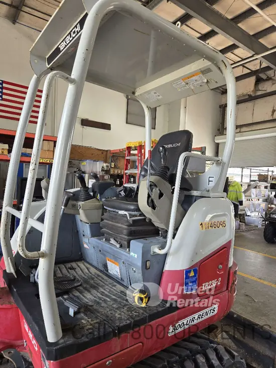 2021 Takeuchi TB235-2R Mini Excavator