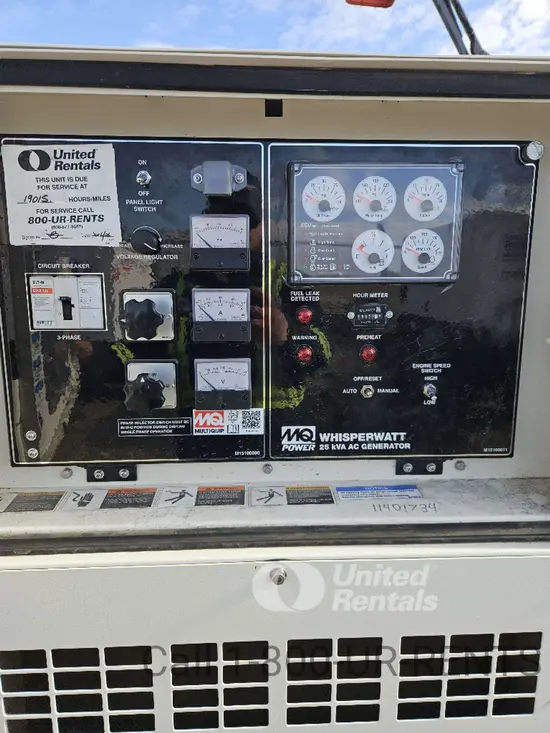 2022 Multiquip DCA25SSIU4F Diesel Generator