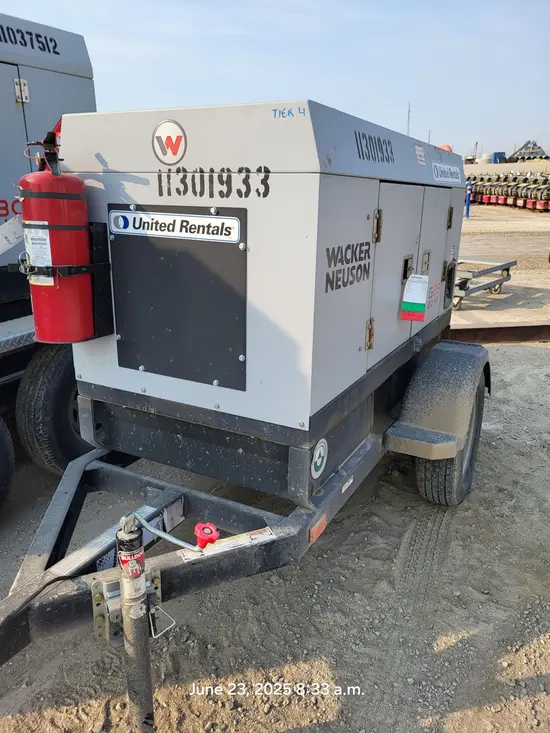 2021 Wacker Neuson G 25 Diesel Generator