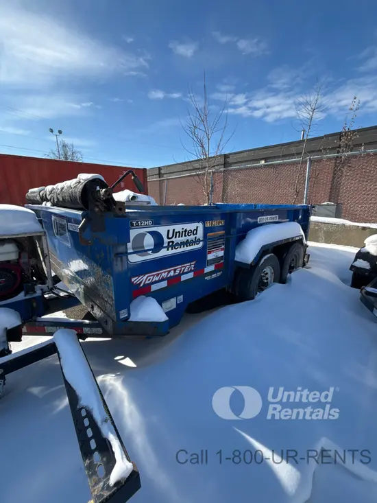 2019 Towmaster T-12HD 12FT GAS Dump Trailer