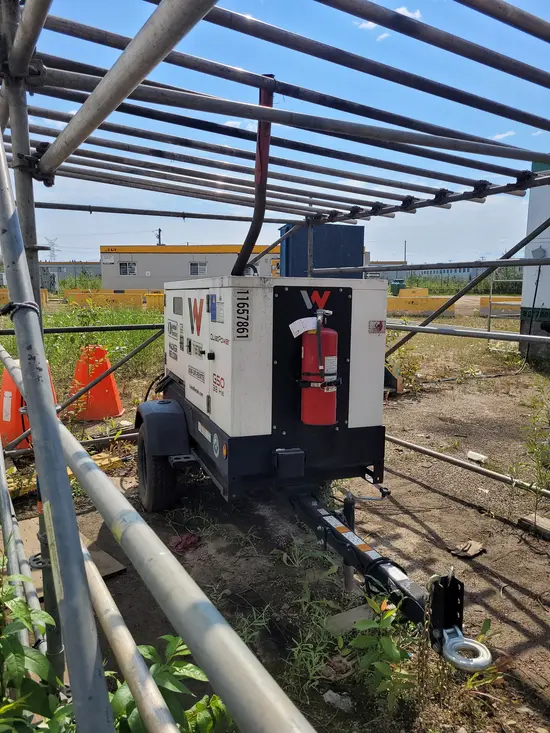 2023 Wacker Neuson G50 T4F 600V Diesel Generator
