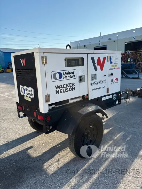 2022 Wacker Neuson G25 T4F Diesel Generator