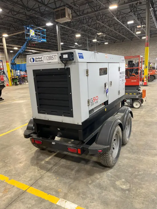 2021 Wacker Neuson G50 T4F Diesel Generator