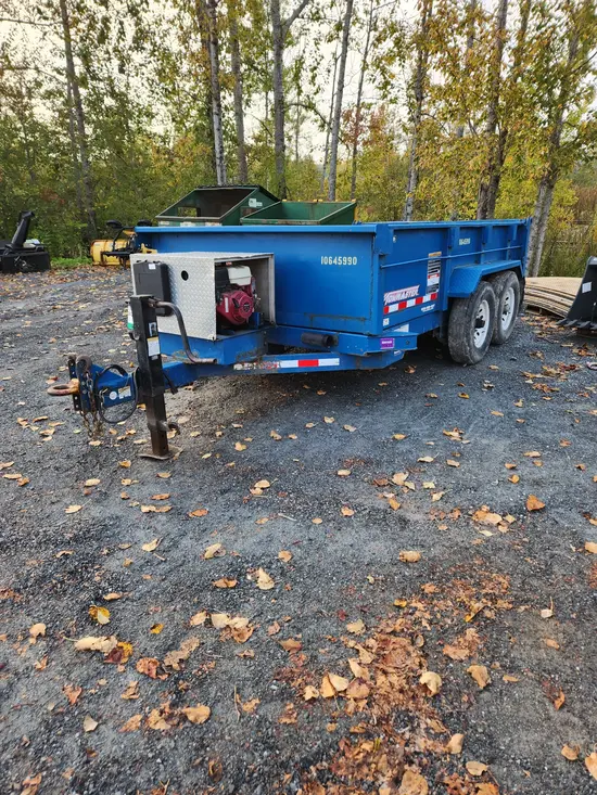 2018 Towmaster T-12HD 12FT GAS Dump Trailer