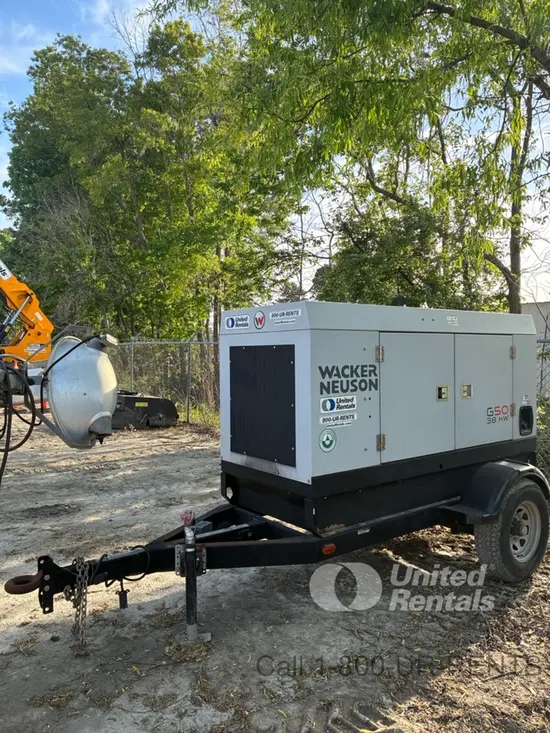 2021 Wacker Neuson G 50 Diesel Generator