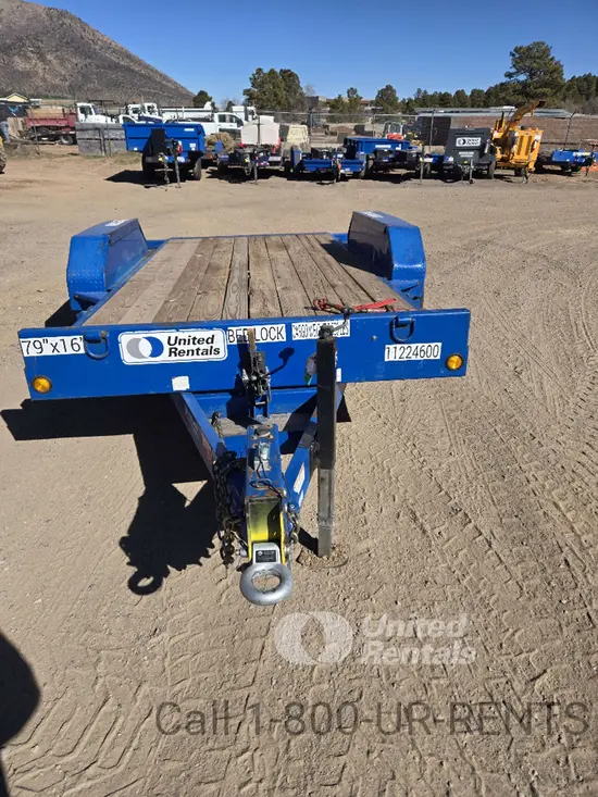 2021 Anderson Trailers TI7166TC Trailer