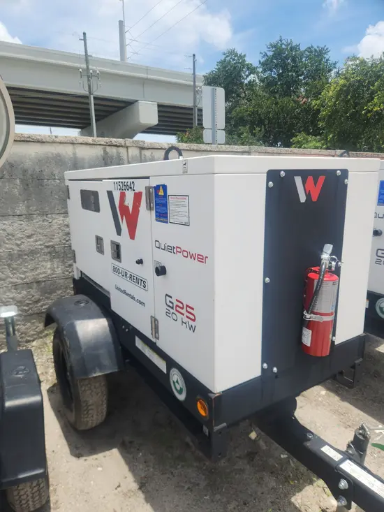 2022 Wacker Neuson G25 T4F Diesel Generator