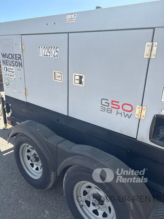 2021 Wacker Neuson G50 T4F Diesel Generator