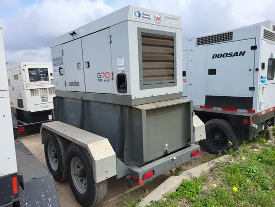 2017 Wacker Neuson G 70 Diesel Generator