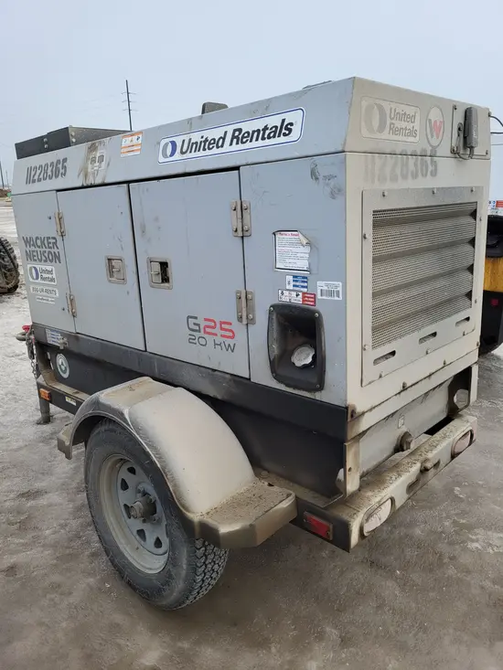 2021 Wacker Neuson G25 T4F Diesel Generator