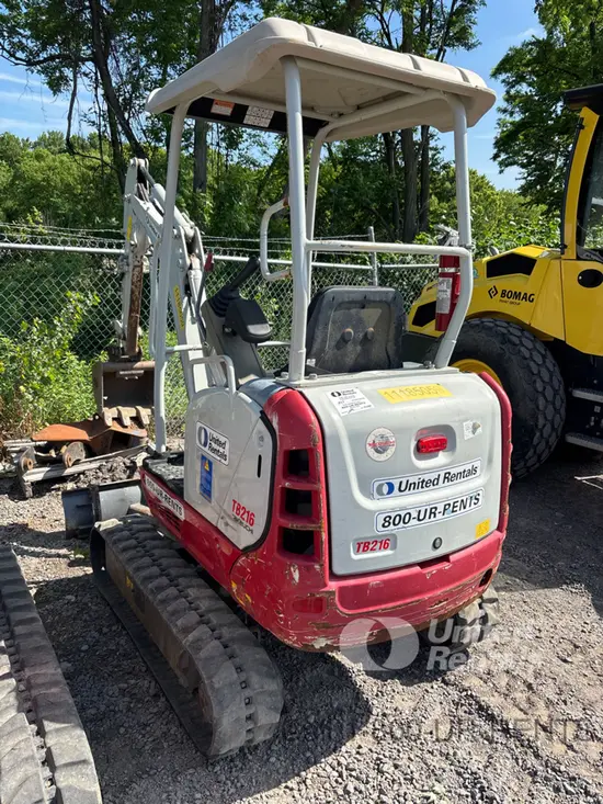 2021 Takeuchi TB216 Mini Excavator